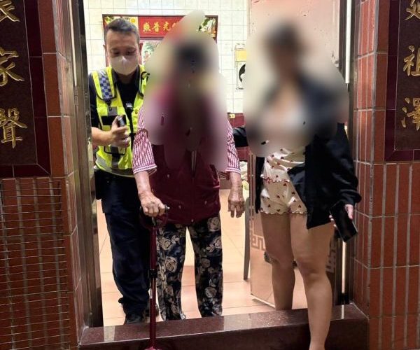 老嫗思子心切迷途　小港暖警助返家1